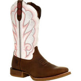 DURANGO LADY REBEL PRO WOMEN'S WHITE VENTILATED WESTERN BOOT #DRD0392