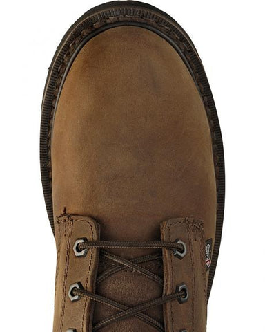 JUSTIN MEN S WYOMING WORKER II WATERPROOF STEEL TOE WORK BOOT SE961 Carroll s Boot Country